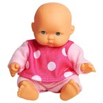 Пупс Lovely baby doll в розовой пижаме, 12.5 см, XM629/1 - изображение