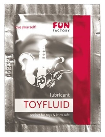 14299 Fun Factory Toyfluid, 3мл. Увлажняющий лубрикант для использования с игрушками