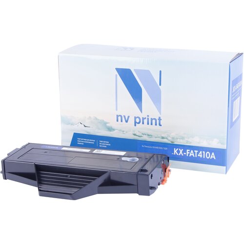 Картридж NV Print совместимый KX-FAT410A для Panasonic KX-MB1500/1520 {31920} abc картридж bion kx fat410a черный для panasonic kx mb1500 1520