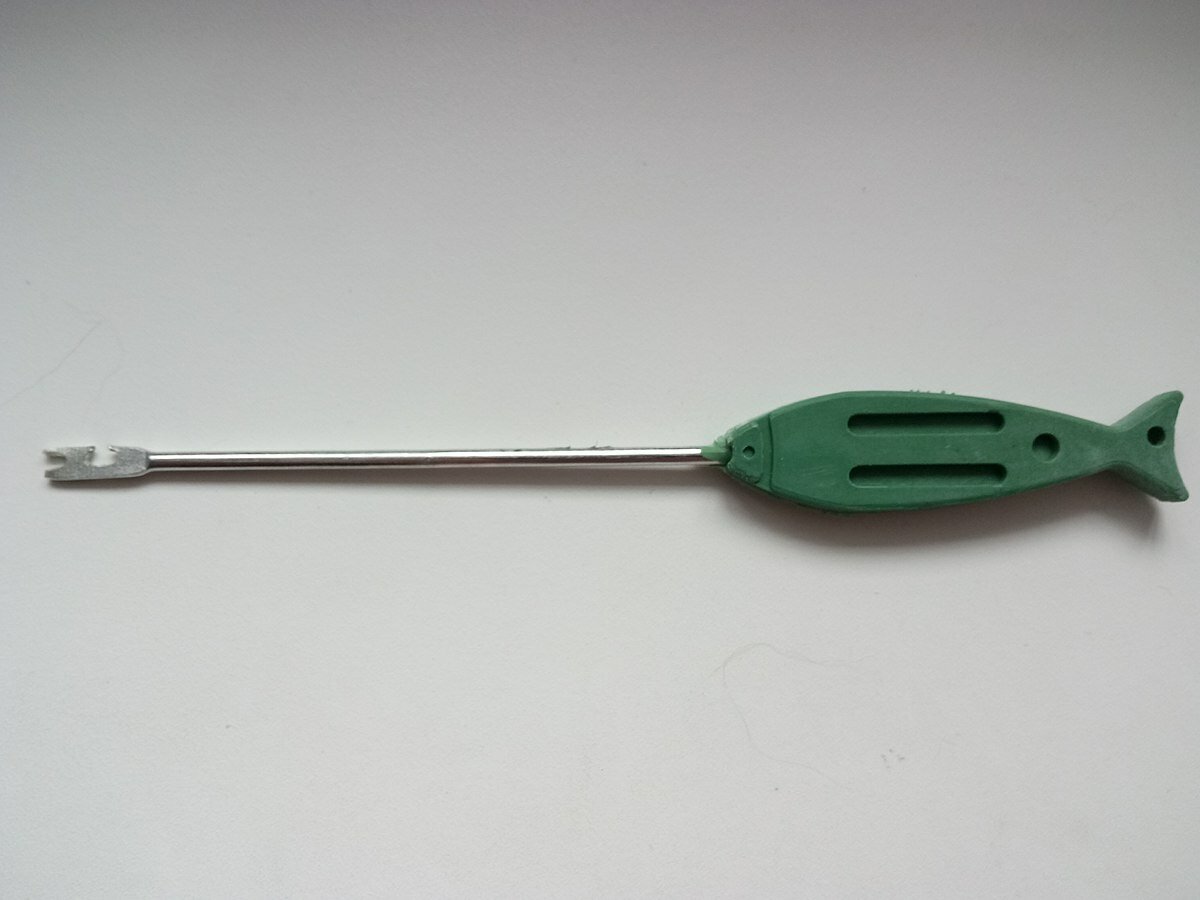 Экстрактор рыболовный ручка пластик сталь 15 см 3 шт