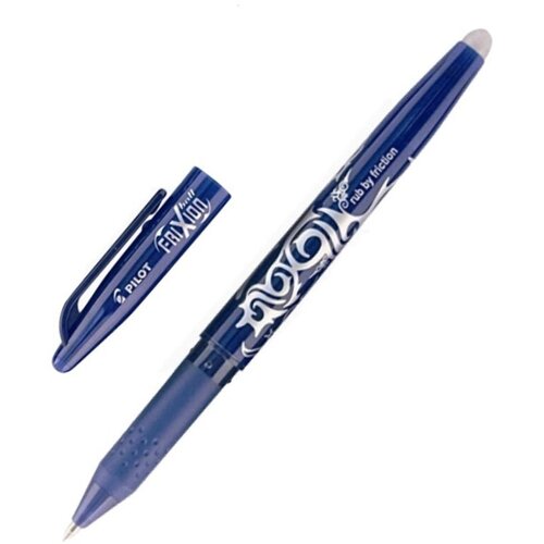 Ручка гелевая PILOT BL-FR7 Frixion резин. манжет синий 0,35мм Япония комплект 30 штук ручка гелевая pilot bl fr7 frixion резин манжет синий 0 35мм