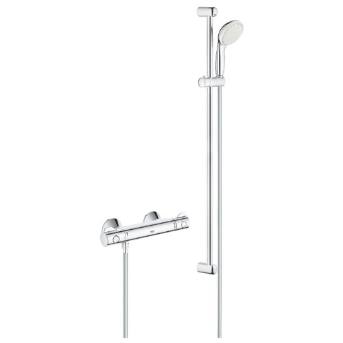 фото Душевой набор (гарнитур) grohe grohtherm 800 34566001 хром