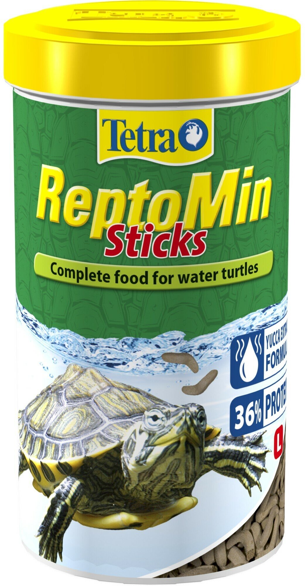 Корм Tetra ReptoMin Sticks 500 мл, палочки для водных черепах