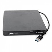 Внешний DVD-привод с интерфейсом USB 3.0 Gembird DVD-USB-03 пластик, черный