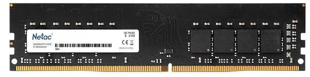 Память DIMM DDR4 PC4-25600 Netac NTBSD4P32SP-08, 8Гб, 1.35 В