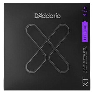 D'Addario XTE1149 XT Комплект струн для электрогитары, никелированные, 11-49