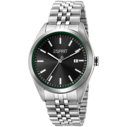 Наручные часы ESPRIT ES1G304M0055, черный, серебряный часы наручные esprit es1l291m0145
