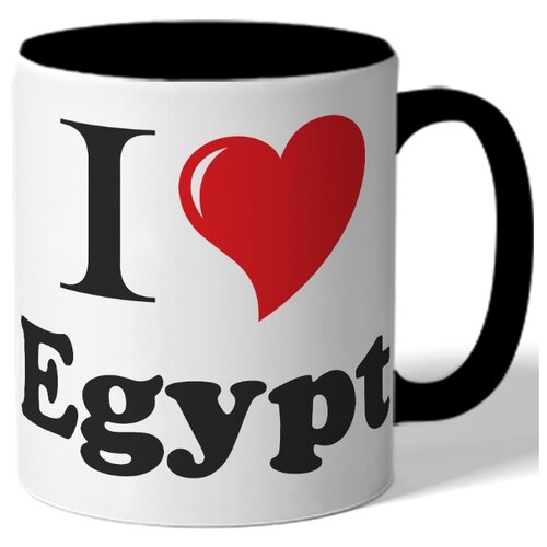фото Кружка я люблю египет drabs