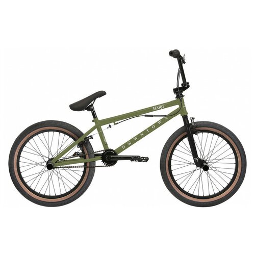 BMX StreetDirt Haro Downtown DLX 2021 зеленый Один размер 2960000₽