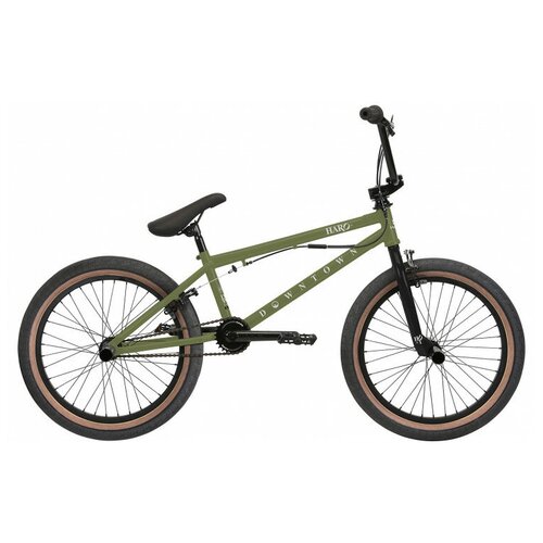 BMX Street/Dirt Haro Downtown DLX (2021) зеленый Один размер