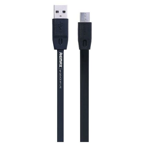 USB кабель REMAX Full Speed Series 2M Cable RC-001m Micro USB черный дата кабель usb microusb remax rc 160m чёрный