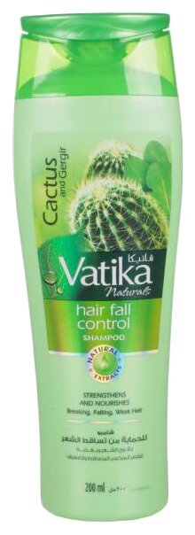 Vatika шампунь Cactus & Gergir Hair fall control, 200 мл