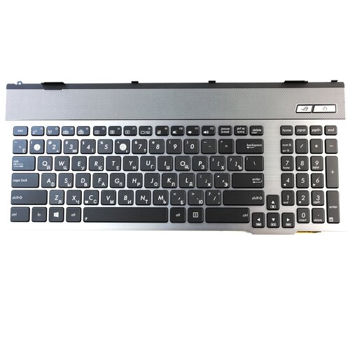 Клавиатура для Asus G55VW c рамкой p/n: V132662AS2, 0KNB0-B411RU00, 0KN0-MK1RU21