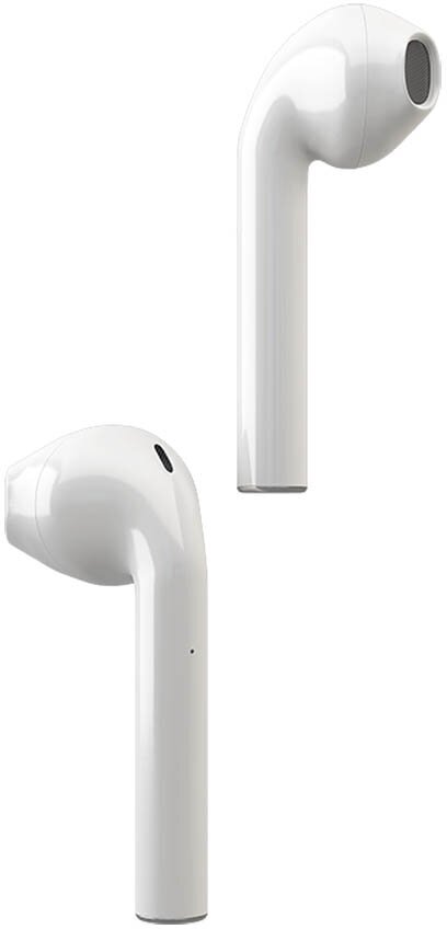Наушники с микрофоном HIPER TWS AIR V2, Bluetooth, вкладыши, белый глянец [htw-sa1] - фото №2