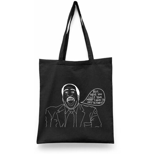 фото Сумка шоппер каждому своё, черный