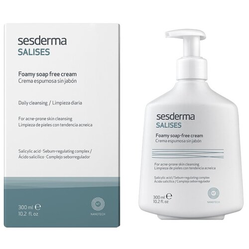 фото SesDerma Пенящийся крем для умывания Salises , 300 мл