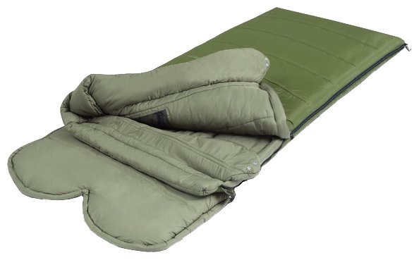 Спальный мешок Tengu MK 2.56SB, olive, молния с левой стороны