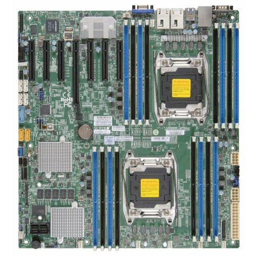 Материнская плата Supermicro X10DRH-C-O Retail материнская плата supermicro x11sae retail retail