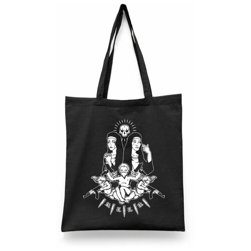 фото Сумка шоппер каждому своё, черный