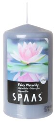 Свеча Spaas Fairy Waterlily столбик