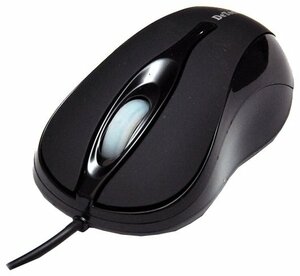 Компактная мышь DeTech DE-2038 Black USB