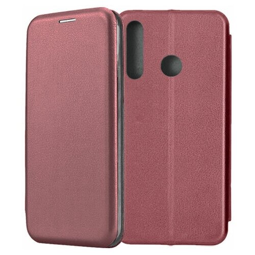 Чехол-книжка Fashion Case для Huawei Honor 10i темно-красный