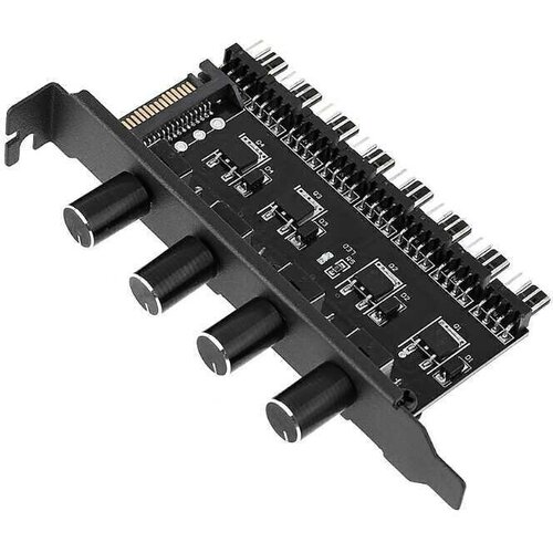 Контроллер скорости SATA Y 4-Pin для восьми вентиляторов