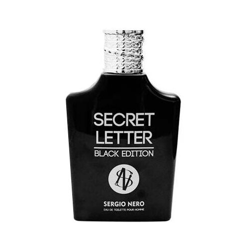 Sergio Nero Secret Letter Black Edition туалетная вода 100 мл для мужчин