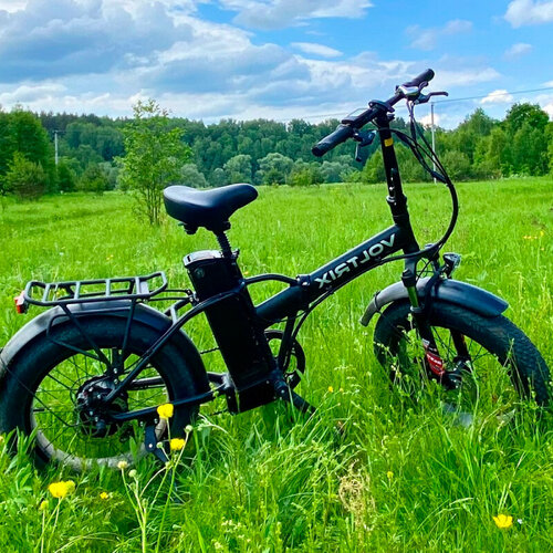 Скидка 46 - Ликвидация Склада Электровелосипед складной фэтбайк 500W Voltrix T1000 7120000₽