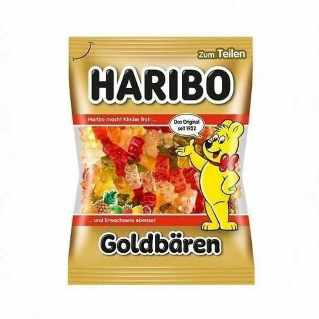 Мармелад жевательный Haribo Goldbears Харибо микс, 120 г (Финляндия)