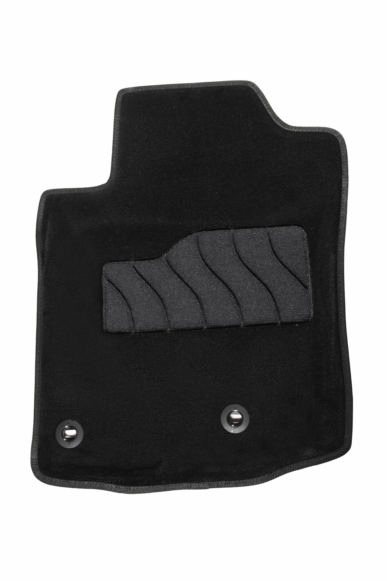 Коврики салона Seintex 3D TOYOTA Land Cruiser Prado 150 2013-н.в. ворсовые черные комп 4 шт - фото №2