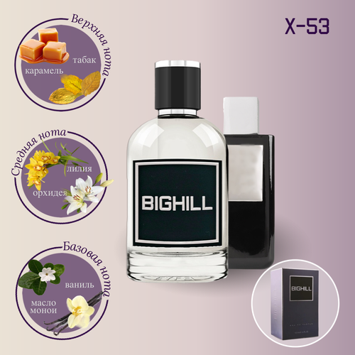 Селективный парфюм BIGHILL BRIGHT BIG-X-53 (FRANCK BOCLET / COCAINE) 50мл. селективный парфюм bighill fresh big i 200 3 100мл