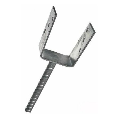 Основание колонны бруса тип U OKB СПК 120х325х120, оцинкованная сталь