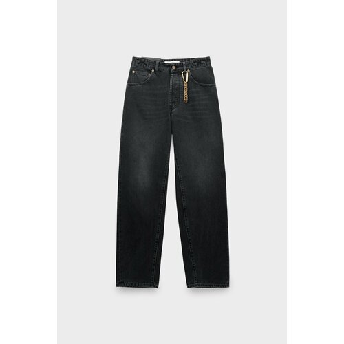 Джинсы DARKPARK mark - relax fit black denim used, размер 30, черный