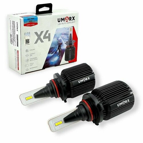 Светодиодные лампы HB3 X4 6000K 4200Lm 22W 9-32V