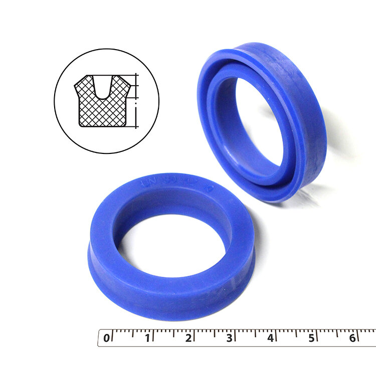 Манжета гидравлическая 30х42х10 (манжета цилиндра 42*30*10) тип UN PU (полиуретан)