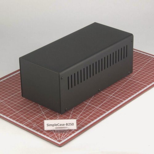 Изображение товара SimpleCase-B250 Универсальный металлический корпус для радиоэлектронных устройств. Размер (ШхД-В) 120х250-100 (мм)