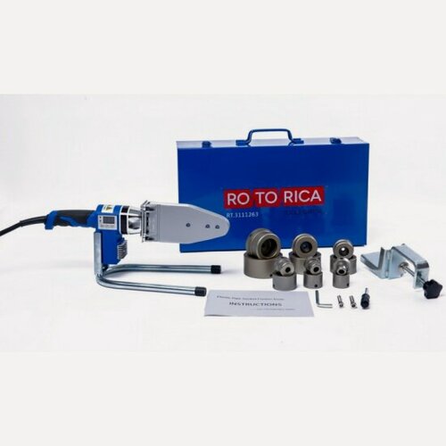 Изображение товара Раструбный сварочный аппарат Rotorica Rocket Welder 63 Blue серия Top