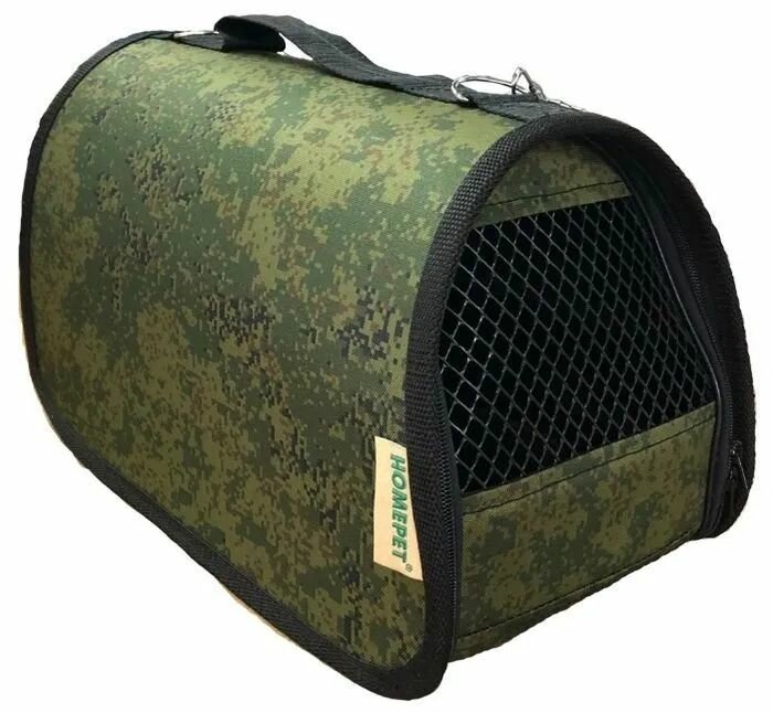 Homepet Сумка-переноска Пиксели №3, 43х26х27 см