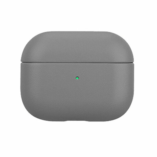 Чехол Leather Case K-DOO Lux Craft+ для Airpods Pro 2, (2) серый