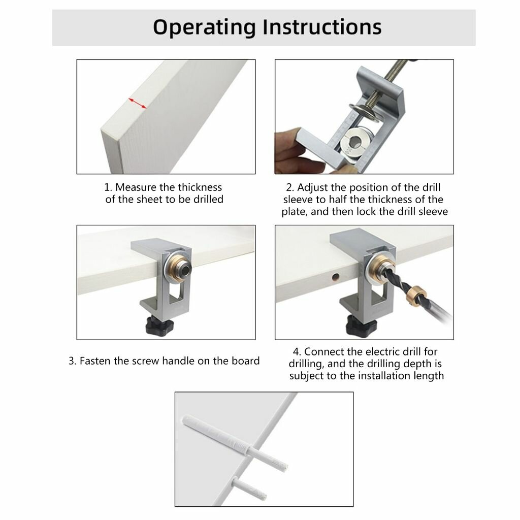 Пневмоинструменты Специализированные Инструмент для позиционирования отверстий, принадлежности деревообработки, локатор, позиционер, перфоратор, дрель
