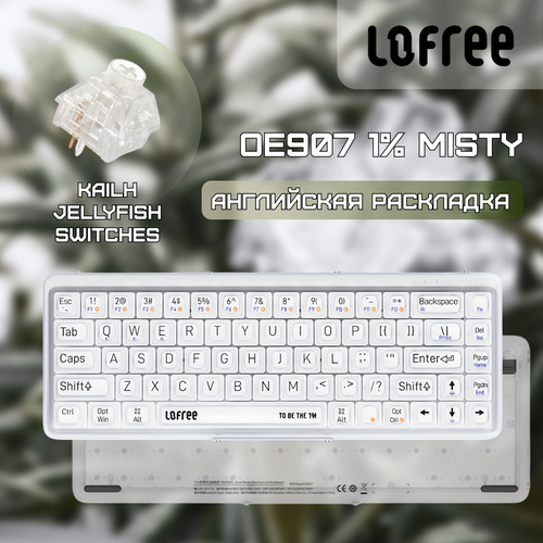 Проводнаябеспроводная клавиатура LOFREE OE901 Wanderfree Blackish Green английская 26690₽