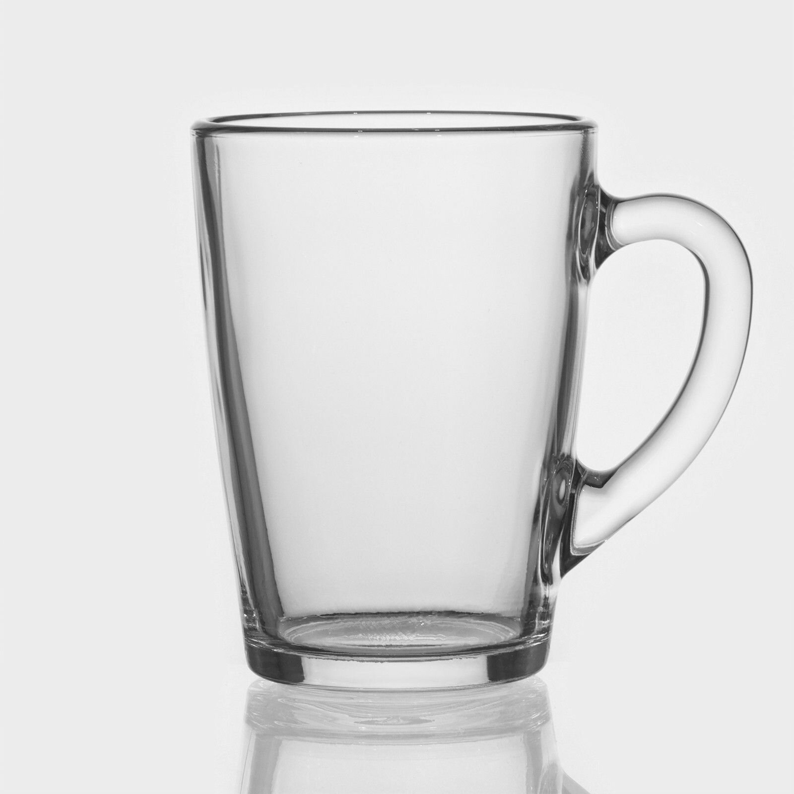 Кружка Капучино  300 мл стекло прозрачная 2 шт