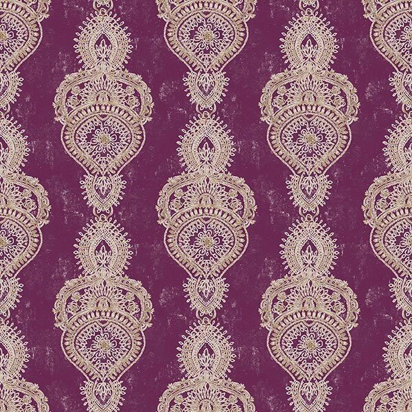 Обои Aura Indo Chic G67384 B; 053х1005 м.
