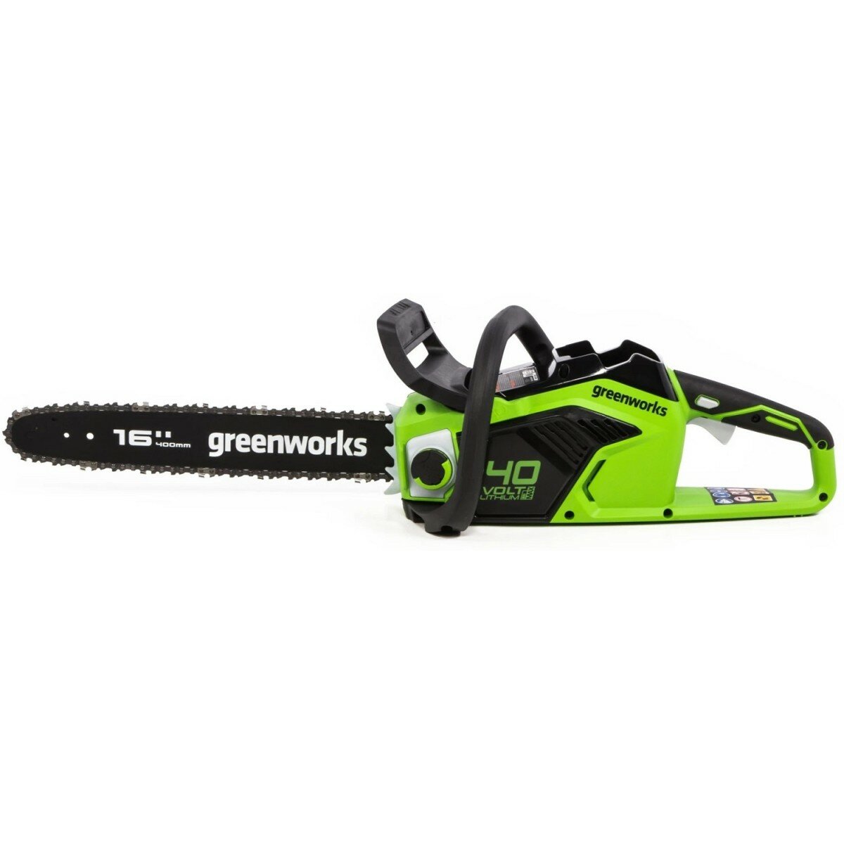 Обзор: Пила цепная аккумуляторная GREENWORKS GD40CS18K4 40V, бесщеточная (2005807UB)