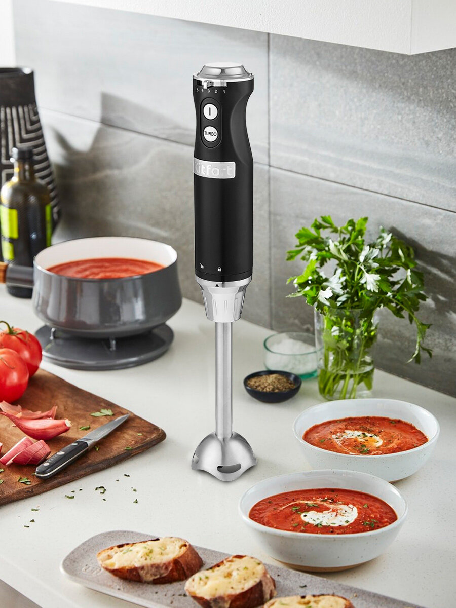 Блендер погружной Kitfort КТ-3084-2 черный — фото 1