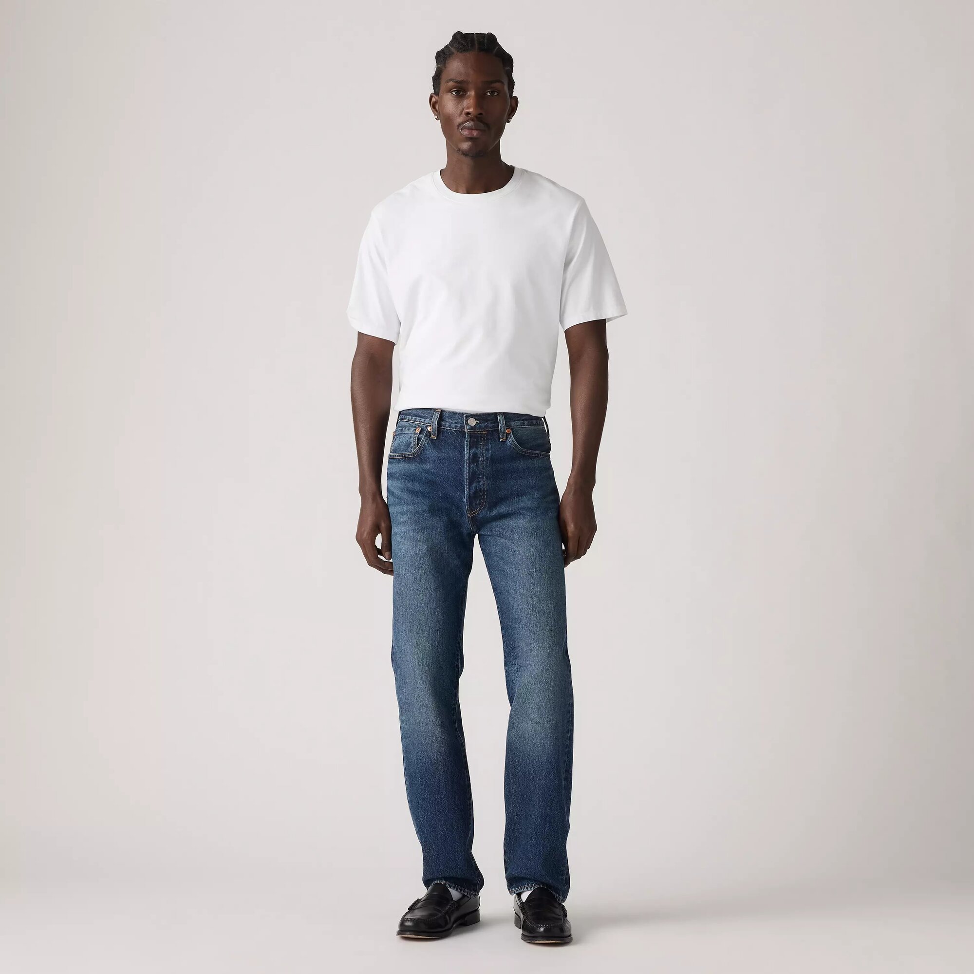 Джинсы Levi's 501® Original Fit, размер 30/32 JEAN, cиний — фото 1