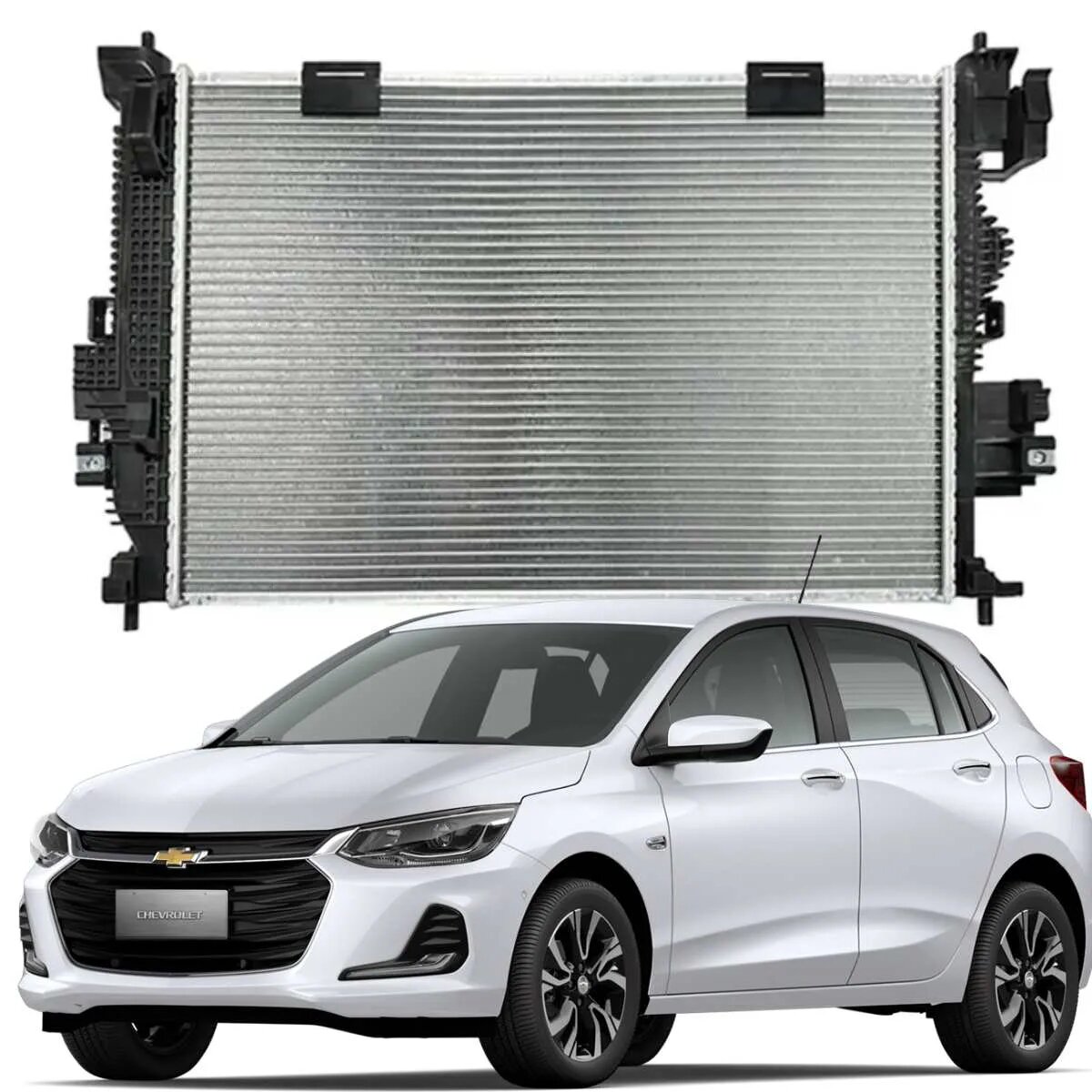 Радитор Chevrolet Onix автомат передача, качественный GOLDEN CAYMONT — фото 1