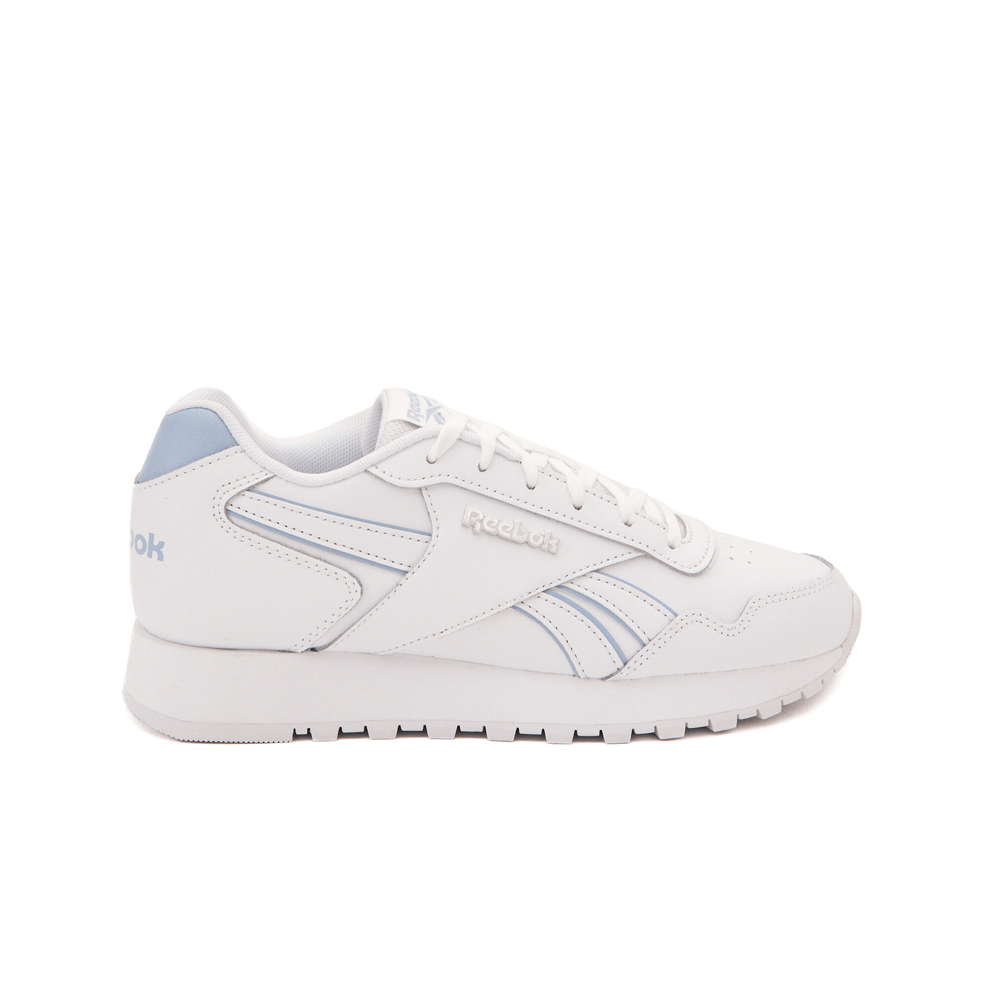 Кроссовки Reebok Glide, размер 5,5 US, белый/голубой