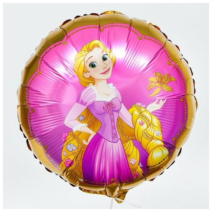 Фольгированный шар, Принцессы 17" Рапунцель